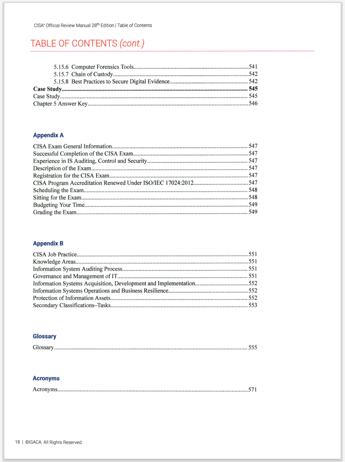 CISA Review Manual, 28th Edition